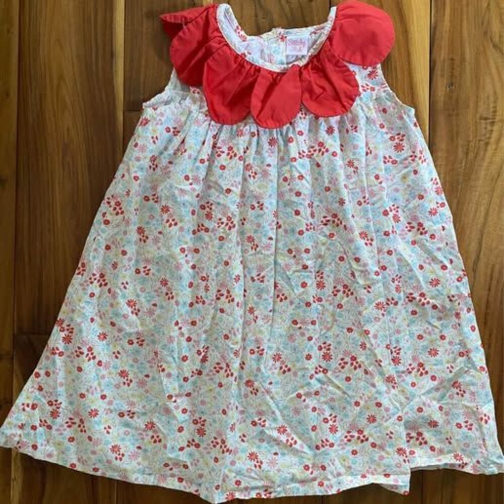 Stitchy Fish Boutique Flower Dress Size 5